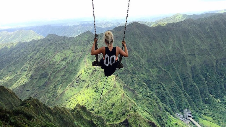 Soar Into the Clouds on Hawaii's Daredevil Swing - Adventures of Yoo