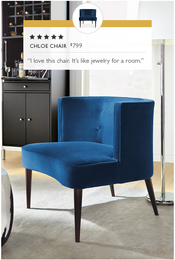 Room and board online club chair